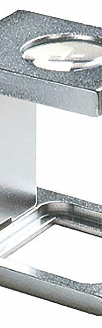 ESCHENBACH OPTIK GMBH Linen Tester: 10X, 1.67 in Focal Distance, 14.48 mm Lens Dia, 32D Diopter (MPN 1255). Key specifications — attr1201460: Mnf.# 12002; attr1183285: 1.67 in; attr1183286: 14.48 mm; attr1183287: 32D; attr1183296: ESCHENBACH OPTIK GMBH; attr1183291: Linen Tester.