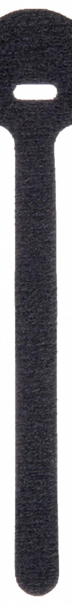 RIP-TIE Hook-and-Loop Cable Tie: 3.5 in Lg, 0.50 in, 0.25 in Wd, Nylon/Polyethylene, Black, 56 PK (MPN Q-35-056-BK). Key specifications — Max. Bundle Dia.: 0.50 in; Material: Nylon; Color: Black; Brand: RIP-TIE.