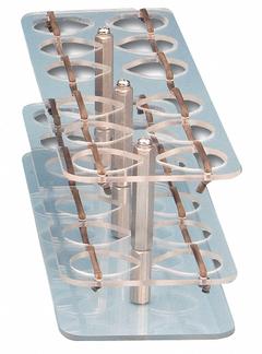 Tube Rack: 3 3/4 in Overall Wd, 1 1/8 in Overall Ht, 10 1/2 in Overall Lg, (12) Tubes (MPN SI-M010). Key specifications — Product Type: Test Tube Rack; Total Holding Capacity: (12) Tubes; Brand: GENIE.