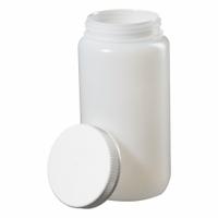 NALGENE Storage Bottle: HDPE, 2 L, 0.5 gal, Closure Included, Natural, 100 mm, Polypropylene (MPN 2120-0005). Key specifications — Brand: NALGENE; Graduated: No; Body Color: Natural.