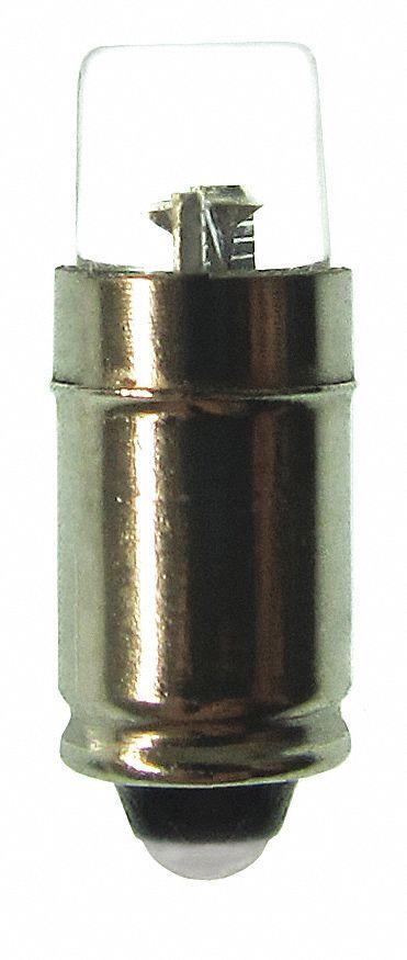 APPROVED VENDOR Compact LED Bulb: LED, Midget Grooved (S4S/8), (T) Tubular, T1-3/4, 24V DC - S4S/8 Midget Grooved Base Lamps