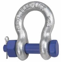 APPROVED VENDOR Bolt, Nut and Cotter Anchor Shackles: Anchor Shackle, 17,000 lb Working Load Limit (MPN 8063905). Key specifications — Body Color: Silver; Brand: APPROVED VENDOR.