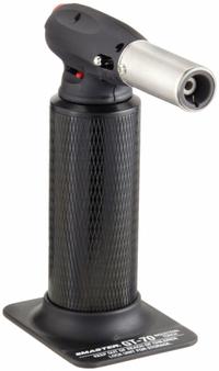 MASTER APPLIANCE Industrial Torch: 30 min Run Time, Butane Torch (MPN GT-70). Key specifications — attr169648: 30 min; attr169650: Adjustable Temperature; attr169646: General Industrial Torch; attr169627: GT-70; attr169645: Butane Torch; attr169630: MASTER APPLIANCE; attr519816: Butane Torch.