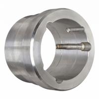 APPROVED VENDOR Weld-On Hub: Taper Lock, For 2517 Bushing, 1 in Lg Less Flange, 1.75 in Overall Lg (MPN W25). Key specifications — Bolt Size: 1/2"-13; Material: Carbon Steel; Brand: APPROVED VENDOR; Taper: 8°.