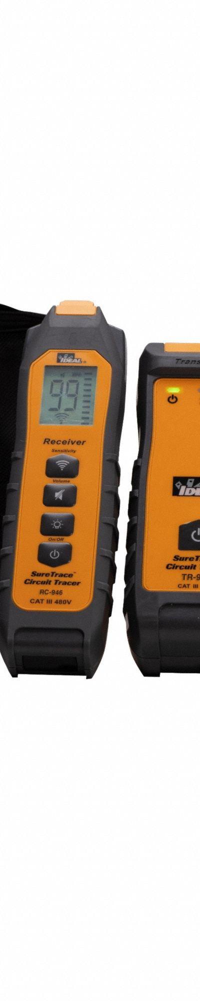 IDEAL INDUSTRIES Circuit Tracer Kit: 0 to 480V AC - Circuit Tracers