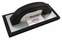 WESTWARD Concrete Float: Blade Material Synthetic Rubber, Blade Shape Square (MPN 13P541). Key specifications — attr1004978: WESTWARD; attr1008656: Square; attr1008653: Lightweight; attr1012053: Handle; attr1025062: Rubber.