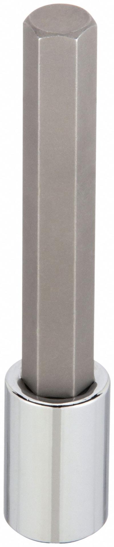 WESTWARD Socket Bit: 1/2 in Drive Size, Hex Tip, 12 mm Tip Size, 5 1/4 in Overall Lg - Hex Bit Sockets