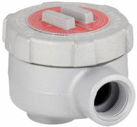 Conduit Outlet Body: Iron, GU, 1 in Trade Size, LB Body, 19 cu in Body Capacity (MPN GULB100). Key specifications — Series: For Standard Body; Compatible Conduit Trade Size: 1 in; Thread Gender: Female; Hub Style: Threaded; Cover Included: Yes; Body Style: LB; Connection Type: Threaded; Back Type: Round.