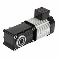 BISON AC Gearmotor: Right Angle, Single Output Shaft, Round, 3-Phase, TEFC, 80 RPM, 0.5 hp Input (MPN 027-730K0020T). Key specifications — attr798124: Yes; attr85339: BISON; attr874657: 1.94/0.98 A.