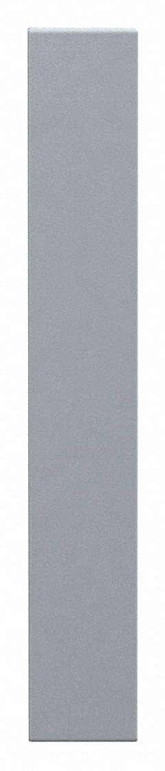 ASI GLOBAL Partition Column: Plastic Polymer, Pebble, Gray, 82 in Ht, 12 in Wd, 1 in Thick (MPN 40-90871253-9200). Key specifications — Inner Core Type: Polymer; Brand: ASI GLOBAL PARTITIONS; Color: Gray; Finish/Texture: Pebble.