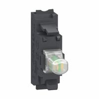 SCHNEIDER ELECTRIC Lamp Module: 22 mm Size, White, LED, 120 V AC Rating, No Transformer (MPN ZBVG15). Key specifications — Compatible Operator: Selector Switch; Compatible with Series: XB4; Terminal Connection Type: Push-In; Brand: SCHNEIDER; Manufacturer Part Number: ZBVG15; Includes Bulb: Bulb Included.