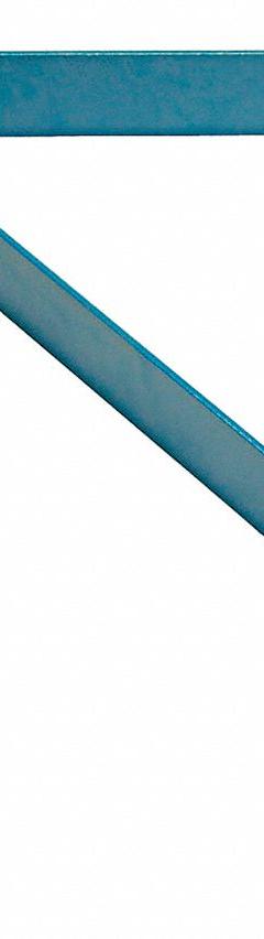 PATTERSON Mounting Bracket: Mounting Bracket, 14 in Lg, 2 1/2 in Wd, Steel (MPN CW BLUE). Key specifications — Includes: Assembly Hardware; Material: Steel; Manufacturer Part Number: CW BLUE; Brand: PATTERSON; Color: Blue.