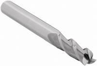 OSG Square End Mill: Carbide, 3 Flute, 3.5 mm Mill Dia, 12 mm LOC, 51 mm OAL (MPN 403-1378)