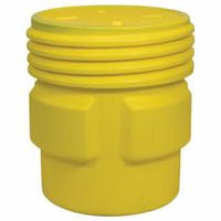 EAGLE Overpack Drum: HDPE, 65 gal, Screw-On Lid, Unlined/No Interior Coating, 33 3/4 in x 31 in (MPN 1661). Key specifications — Drum Material: HDPE; Drum Head Type: Open Head; UN Rating Solids: 1H2/X300/S; UN Rating Liquids: 1H2/X300/S; Interior Lining: Unlined/No Interior Coating; Drum Message Text: None; For Holding: Hazardous Materials; Brand: EAGLE.