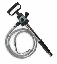 OILSAFE Hand Pump: Piston Action, Pump with Hose, Nozzle & Spout, ABS/Stainless Steel Housing, 5 ft (MPN 102304). Key specifications — Brand: OILSAFE; Housing Material: ABS/Stainless Steel; Maximum Flow Rate: 12 oz per stroke; Suction Tube Material: SS; Seal Material: Viton.