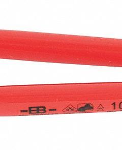 WIHA Insulated Tweezers: Carbon Steel, Point, Bent Tip (MPN 75302). Key specifications — attr1002355: Carbon Steel; attr1002345: WIHA; attr1002348: Steel; attr1002358: Serrated; attr1024781: Standard.