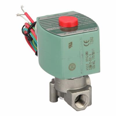 REDHAT Solenoid Valve: 2-Way, Normally Closed, 1/4 in Pipe Size, 110V AC/120V AC - 2-Way/2-Position, Normally Closed Solenoid Valves