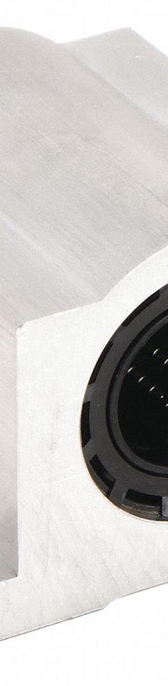 THOMSON Linear Pillow Block Bearing: Self-Aligning, Single, 1 in Inside Dia, Not Adj, 0.22 in (MPN SSUPB16)