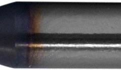 CLEVELAND Spiral Flute Tap: #6-40 UNF, 2B, 3 Flute, Semi-Bottoming Chamfer, TiAlN Coated Cobalt (MPN C89207)
