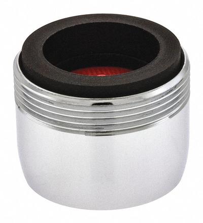 NEOPERL Outlet: 2.2 gpm Flow Rate, Aerated Flow Outlet, Brass, Chrome Finish, Dual - Faucet Aerators & Outlets