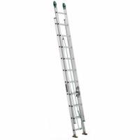 LOUISVILLE LADDER Extension Ladder: 28 ft Ladder Size, Aluminum, 225 lb Load Capacity, 48 lb Wt (MPN AE4228PG). Key specifications — Color: Silver; Brand: LOUISVILLE LADDER; Included Features: Rope and Pulley; Removable Fly: Fixed.