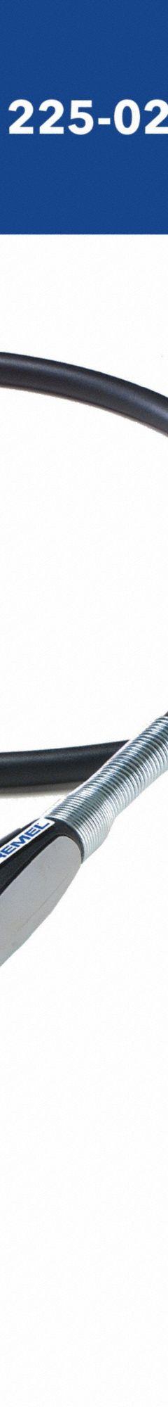 DREMEL Flex Shaft: Flex Shaft, Flex Shaft Attachment/Square Drive Nut, Dremel Rotary Tools (MPN 225-02). Key specifications — attr1254836: DREMEL; attr1254822: Sharpening; attr1254840: Flex Shaft.