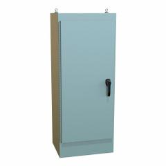 HAMMOND Electrical Enclosure: Steel, 60 in x 24 in x 18 in, NEMA 12, Solid Cover, Hinged (MPN 1418TW18). Key specifications — Brand: HAMMOND; Closure Method: Handle; Knockouts: Not Included.