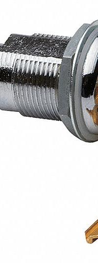 HOFFMAN Lock Kit: Lock Cover to Enclosure, Steel (MPN ACLSN12). Key specifications — Finish: Chrome Plated; Brand: HOFFMAN; Accessory Type: Lock Kit; Application: Lock Cover to Enclosure; Features: Designed for Field Installation in Standard One-Door; Material: Steel.