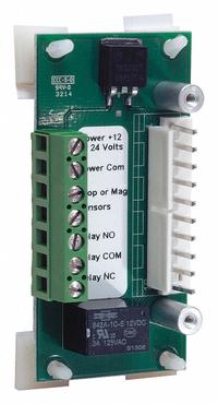 DIABLO CONTROLS, INC. Single Card Rack: 7/10 in Overall Lg, 3 in Overall Ht, 1 1/2 in Overall Wd (MPN RK-1R). Key specifications — Brand: DIABLO CONTROLS, INC.; Product Type: Single Card Rack; Includes: Relay; For Use With: Tri-Axis Detection (TRIAD®) System; Features: Works with These Diablo Detectors: DSP-40, DSP-50, DSP-55, DSP-13 and AVI-40.