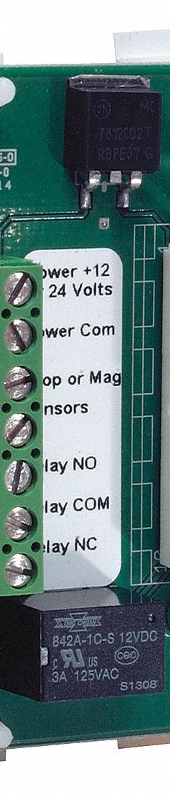 DIABLO CONTROLS, INC. Single Card Rack: 7/10 in Overall Lg, 3 in Overall Ht, 1 1/2 in Overall Wd (MPN RK-1R). Key specifications — Brand: DIABLO CONTROLS, INC.; Product Type: Single Card Rack; Includes: Relay; For Use With: Tri-Axis Detection (TRIAD®) System; Features: Works with These Diablo Detectors: DSP-40, DSP-50, DSP-55, DSP-13 and AVI-40.