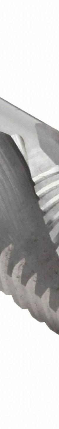 OSG Roughing End Mill: Cobalt, 4 Flute, 1" Mill Dia, 2" LOC, 4-1/4" OAL (MPN 4710100)