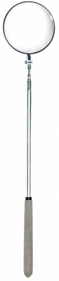 MAG-MATE Inspection Mirror: 3 7/8 in Dia Mirror Size, Mirr. Mat. Glass, Mirr. Shp. Round (MPN 375). Key specifications — attr1004918: MAG-MATE; attr1004923: Foam.