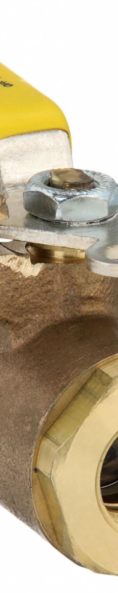 APOLLO Manual Two-Way Ball Valve: 3/4 in - Bronze Ball Valves with Drain