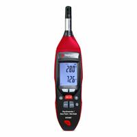 TRIPLETT Digital Psychrometer: Onboard, Ambient Temp/Dew Point/Humidity/Wet Bulb, -4°F to 140°F (MPN RHT80BT). Key specifications — attr1107597: TRIPLETT; attr1134764: Not Included.