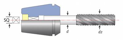 TECHNIKS Rigid Tap Collet: ER16 - ER Rigid Tap Collets