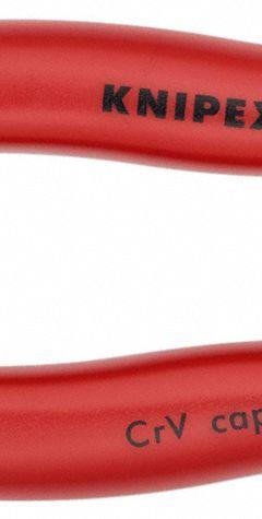 KNIPEX Bolt Cutters: Plastic, For 1/4 in Max Dia Soft Steel, For 3/16 in Max Dia Medium Steel, Red (MPN 71 31 200 SBA). Key specifications — attr308357: Red; attr308366: Plastic; attr324820: KNIPEX.