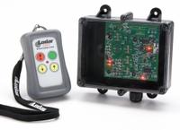 LODAR Wireless Winch Remote Control: Wireless (MPN 92100-8). Key specifications — Functions: Forward/Reverse; Brand: LODAR; Controls: Push Button Handheld; Included Components: Receiver with Wiring Harness and Glands; Manufacturer Part Number: 92100-8.