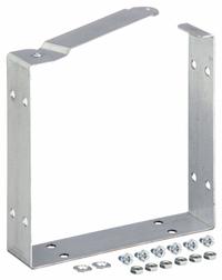 HOFFMAN Wireway U-Connector: 8 in Wd, 8 in Ht, 14 ga Gauge, 1, Without Knockouts, Steel, Galvanized (MPN F88GUCGV). Key specifications — Brand: HOFFMAN; Finish: Galvanized; With/Without Knockouts - Broad: No.