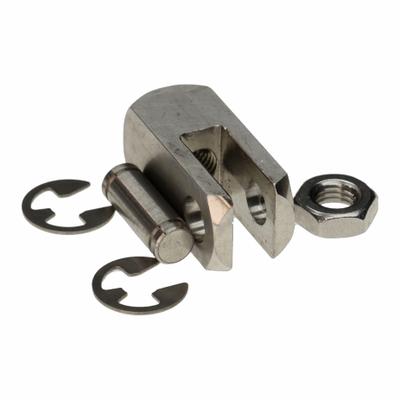 SMC Rod Clevis: Clevis Mount Type, Fits 3/4 in_7/8 in Bore Dia, 1 3/16 in Overall Lg - Clevis Mounting Hardware
