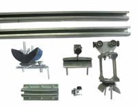 DAYTON Festoon System Kit: C-Rail, 50 ft – 50 ft, 75 ft Min Cable/Hose Required, Flat (MPN 7CZ32). Key specifications — Brand: DAYTON; Compatible Cable Type: Flat; Included Components: End Stops; Track Type: C-Rail.