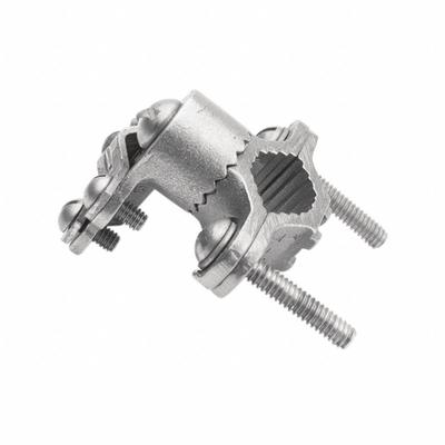 BURNDY Grounding Connector: Bronze, 8 to 4/0 AWG STR Grounding Wire Size - Pipe Ground Clamps