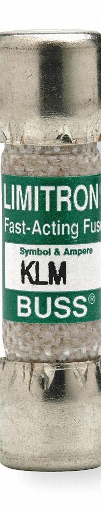 BUSSMANN Fuse: KLM Series, Midget, Fast-Acting, 30 A, 600 V AC, 600 V DC, 13/32 in x 1 1/2 in (MPN KLM-30). Key specifications — attr1287209: KLM; attr211192: BUSSMANN.