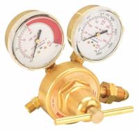 HARRIS Gas Regulator: Single Stage, CGA 510 Inlet, 9/16"-18 M LH Outlet, 15 psig, Neoprene Diaphragm (MPN 425-15-510). Key specifications — Brand: HARRIS; Manufacturer Part Number: 425-15-510; Diaphragm Material: Neoprene; Outlet Connection: 9/16"-18 M LH; Inlet Connection: CGA 510.