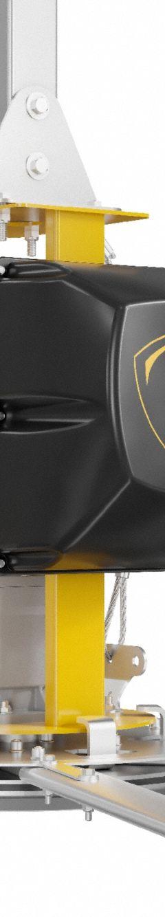 BIG ASS FANS Ceiling Fan: 109,510 cfm Airflow, 16 ft Blade Dia, Variable Speeds, 200 to 240V AC, PF6 (MPN F-PF63-1603S34). Key specifications — Voltage: 200 to 240V AC; Series: PF6; Number of Speeds: Variable; Phase: Three; Current: 45 A; Brand: BIG ASS FANS.