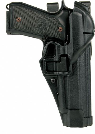 BLACKHAWK Gun Holster: Right, Beretta 92/96/M9/M9A1 (Not Elite/Brig/92A1/96A1), 3 Level - Tactical & Duty Gun Holsters