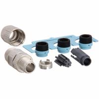 HARTING M12 Circular Connector: A Coded, 8 Pin, M12 Male Thread, IP65/IP67, Crimp, Straight (MPN 21038211805). Key specifications — Connector Body Type: Pin; Coding: A; Brand: HARTING; Voltage Rating: 30V AC; Thread Size: M12; Mounting Style: Male Thread; IP Rating: IP67; Housing Material: Zinc Die-Cast.