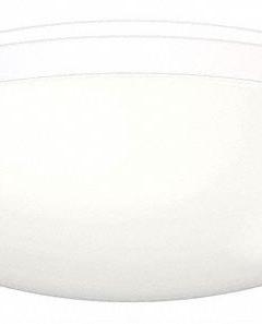 LED Flush Mount Light: 11 in Dia, White, 2 3/4 in Ht, 1,200 lm_1,800 lm, 18 W, 120V AC, 11 1/8 in Wd (MPN 281R2M). Key specifications — Voltage: 120V AC; Brand: ACUITY BRANDS; For Bulb Type: Integrated LED; Color Temperature: 5000K; Housing Finish/Color (Broad): White.