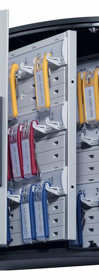 DURABLE Key Box: 36 Key Capacity - Key Cabinets with Combination Lock