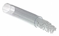 CHEMGLASS Capillary Tube: Capillary Tube, 1.1 mm Body Dia, 90 mm Overall Ht, Colorless, Glass, Round (MPN CG-1841-02). Key specifications — Graduated: No; Includes Closure: No; Body Color: Colorless; Brand: CHEMGLASS; Bottom Shape: Round.