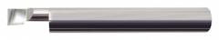 MICRO 100 Boring Bar: Boring, 5/16 in Shank Dia., Bright (Uncoated), 0.0740 in Center to Cutting Tip (MPN BB-230800S)